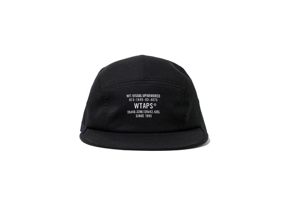 WTAPS 20ss T-5 01/CAP.NYLON.TAFFETA 黒 - キャップ