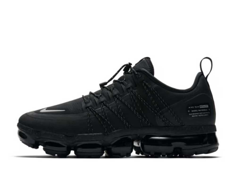 vapormax run utility black reflect silver