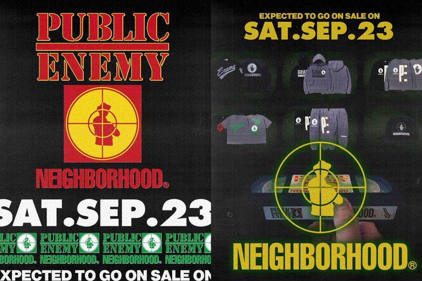 9/23発売|PUBLIC ENEMY × NEIGHBORHOOD collection|抽選/販売/定価情報