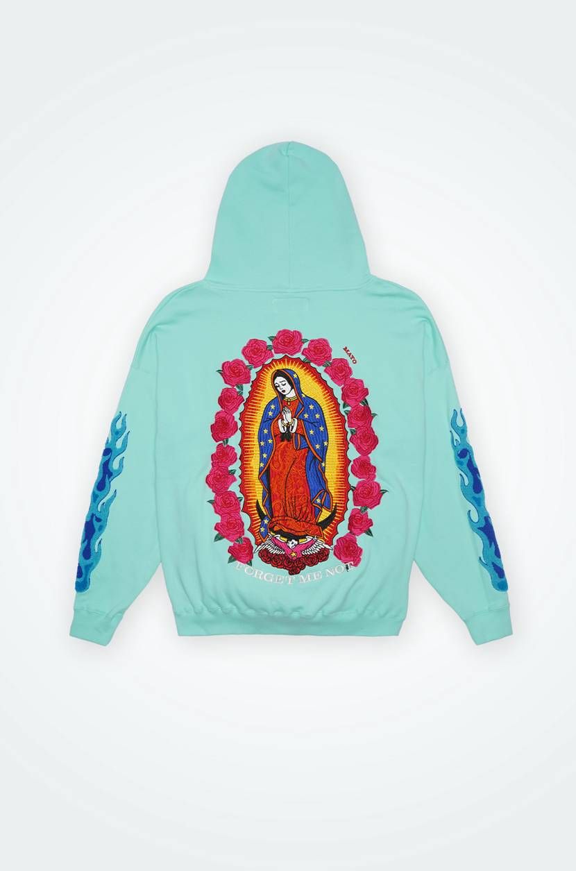 トップス MAYO embroidery maria hoodie MAYO MARIA HOODIE