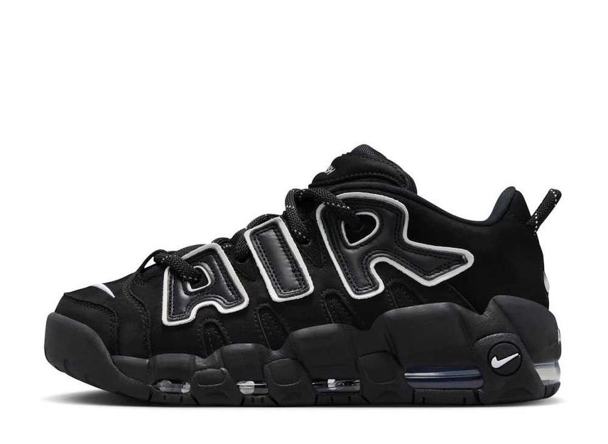 Nike air more uptempo black best sale white
