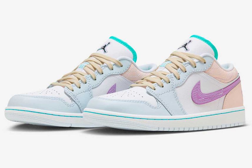 最新リーク|Nike WMNS Air Jordan 1 Low "Sashiko Multicolors"|抽選/販売/定価情報
