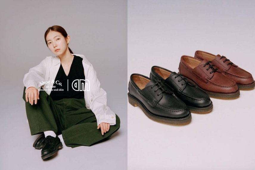 在原みゆき 3 EYELET MOC TOE regal shoe&co 3EYELET MOC TOE BLACK 24.5cm