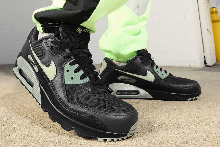 9/28発売|Nike Air Max 90 GORE-TEX "Black/Honeydew"|抽選/販売/定価情報