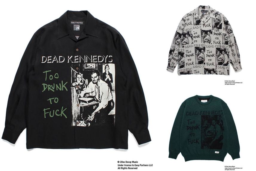 9/30発売|DEAD KENNEDYS × WACKO MARIA collection|抽選/販売/定価情報