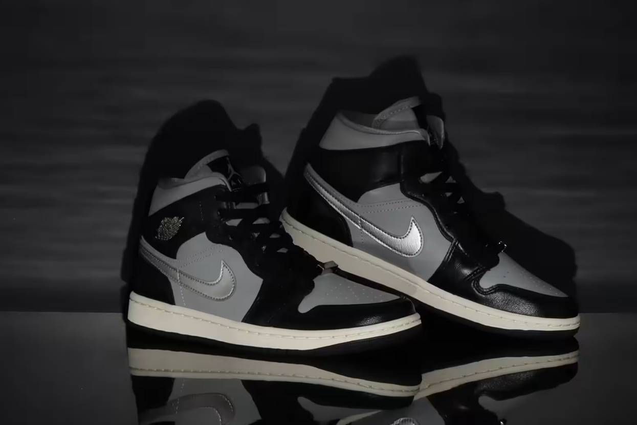 10/5発売|Nike WMNS Air Jordan 1 Mid SE "Black Chrome"|抽選/販売/定価情報