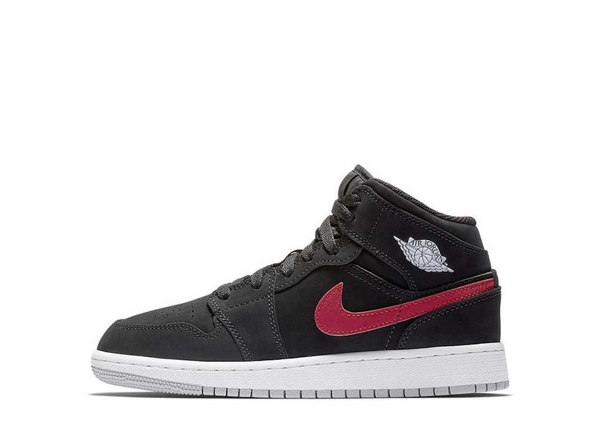 Air jordan 1 mid gs black multicolor best sale