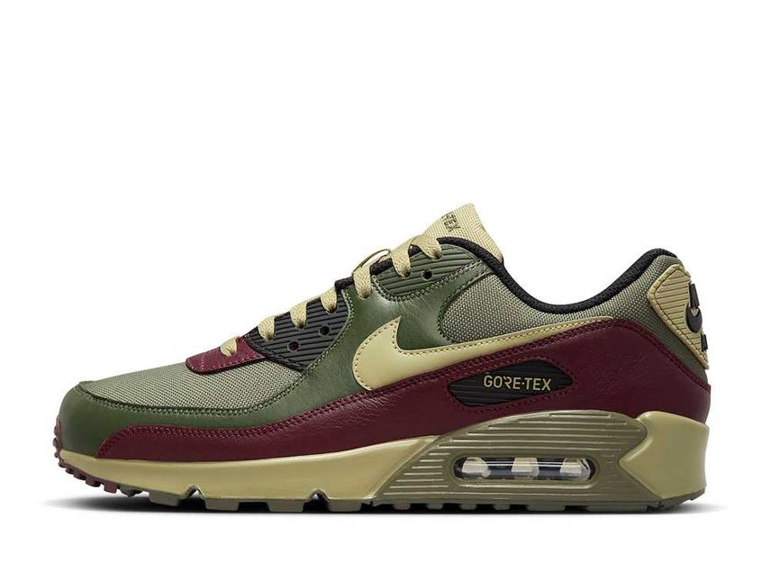 Nike air max 90 leather medium olive sales