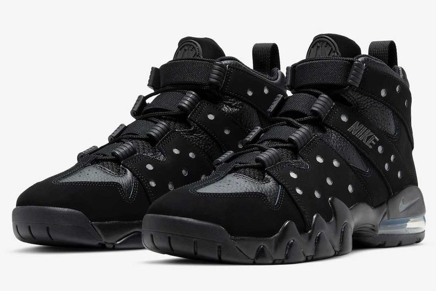 Nike Air Max 2 CB 94 Black and Metallic Silver