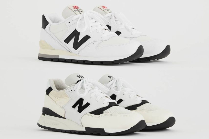 10/12発売|New Balance "White/Black" 2types|抽選/販売/定価情報