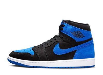 NIKE AIR JORDAN 1 MID BLACK BLUE
