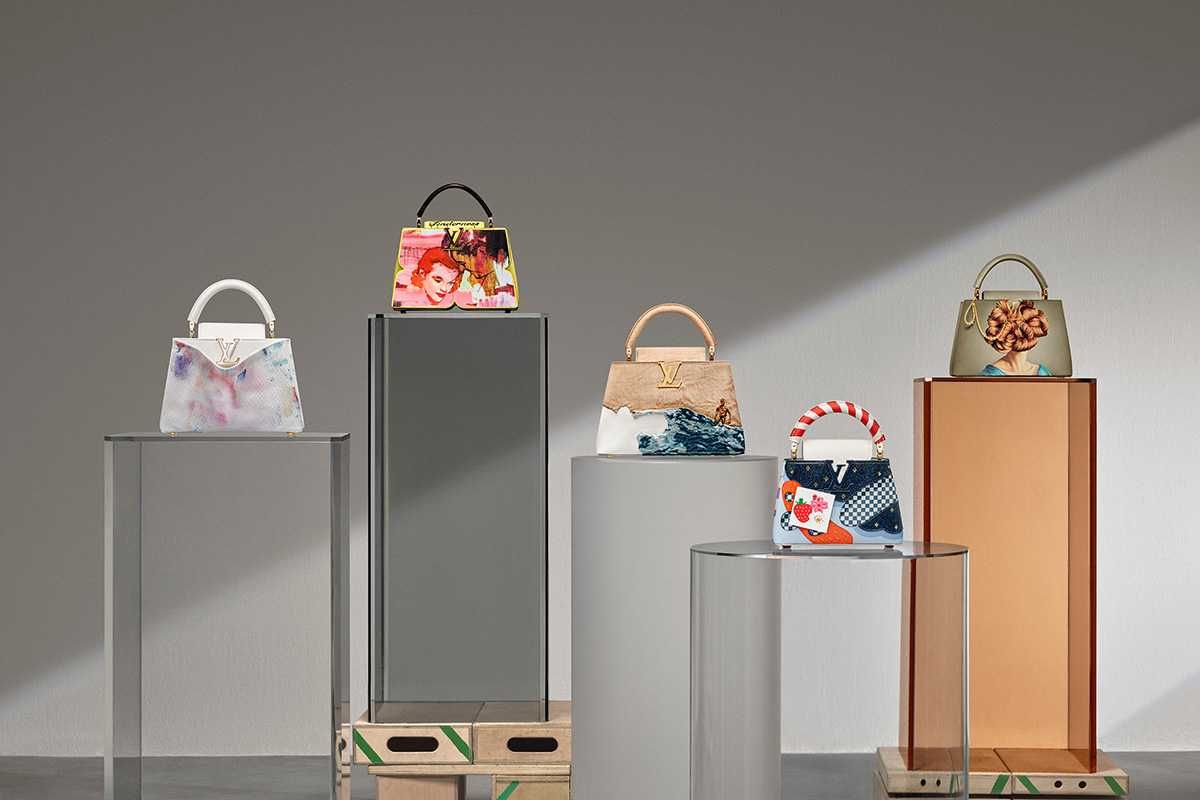 「Louis Vuitton」が第5弾となる"Arty Capucines Collection"を発表!今を生きる現代アーティスト5名がデザインに参入 1枚目