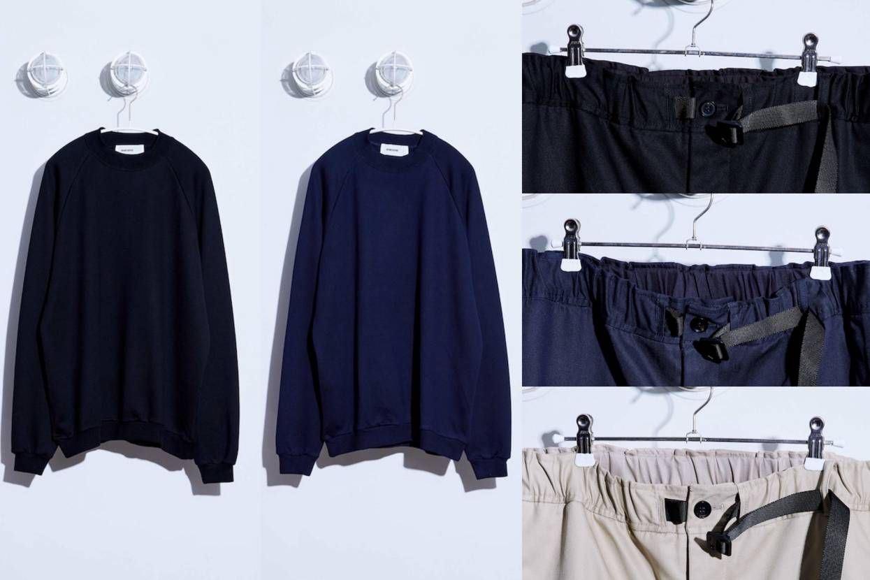 10/13発売|everyone Cotton Crew Neck Sweatshirt & Belted Easy Pants|抽選/販売/定価情報