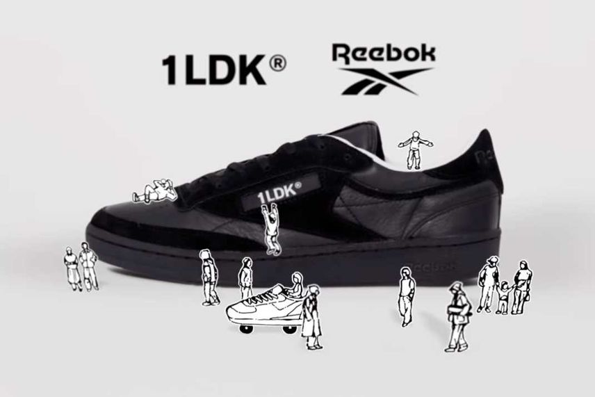 10/21発売|1LDK × Reebok Club C 85 Vintage "Black"|抽選/販売/定価情報