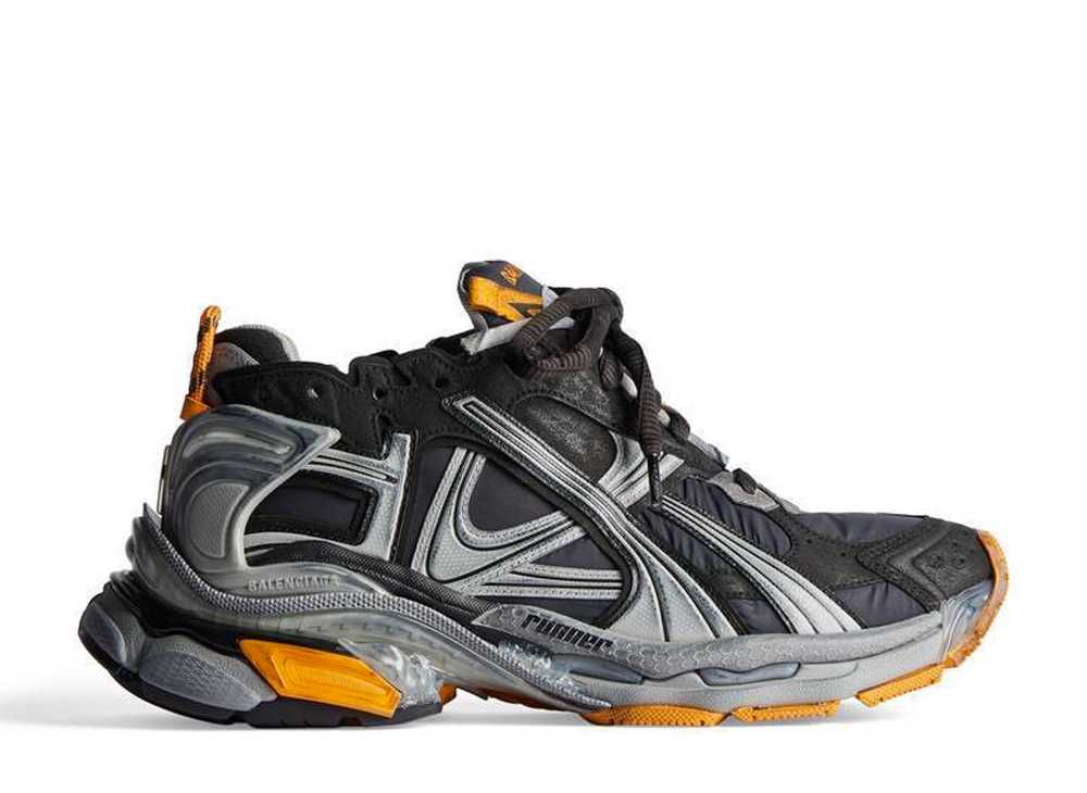 BALENCIAGA Runner Sneaker "Black/Gray/Neon Orange"の新品/中古フリマ(通販)｜スニダン