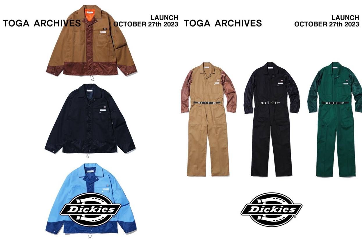 10/25・10/27発売|TOGA × Dickies collection|抽選/販売/定価情報