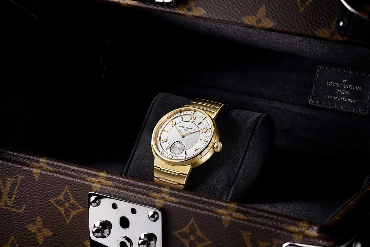 発売中|Louis Vuitton "Tambour Automatic Collection" Gold Model|抽選/販売/定価情報