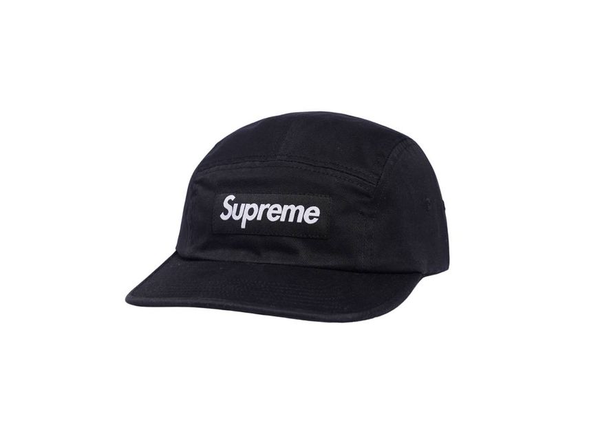 帽子 M/L Supreme Chino Twill Crusher Black Supreme Chino Twill 帽子 M/L Supreme Chino Twill Crusher Black Supreme Chino Twill