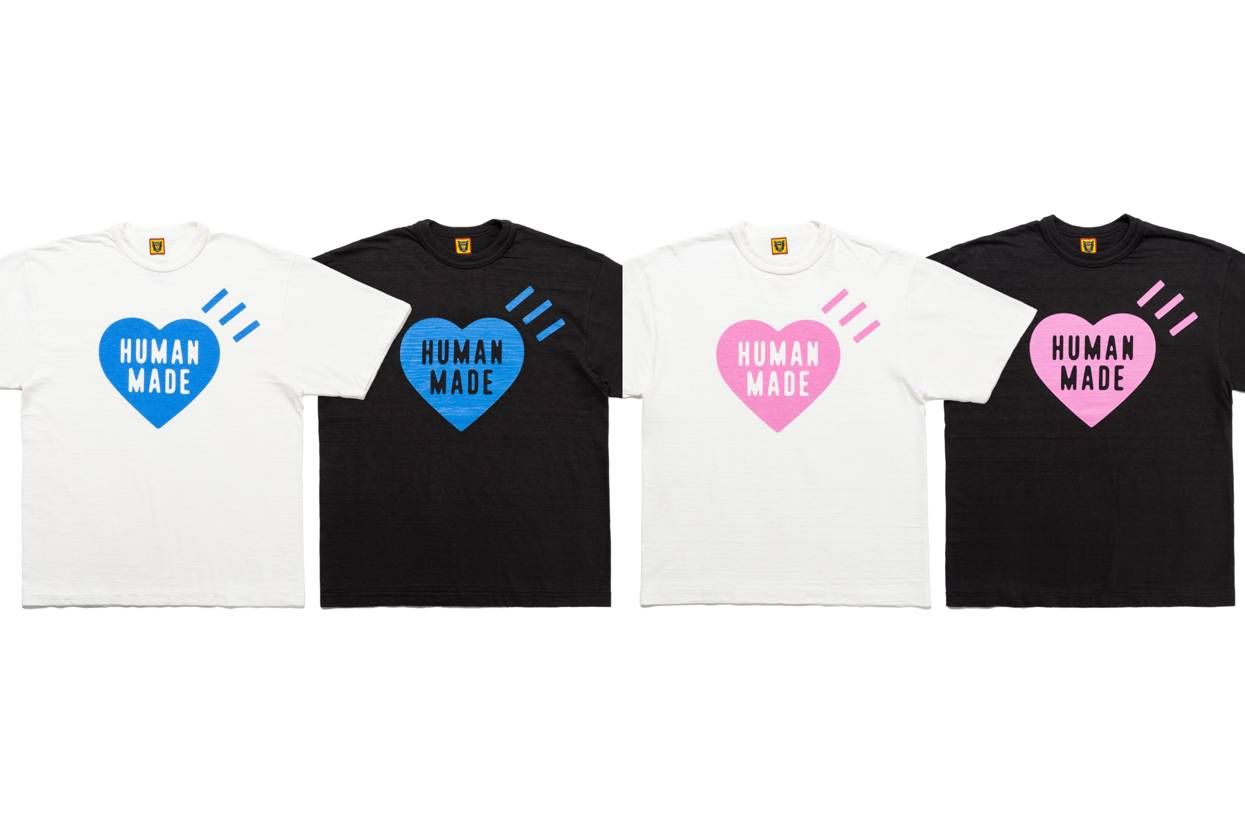 10/28発売|HUMAN MADE "HEART T-SHIRT" 直営店舗限定|抽選/販売/定価情報