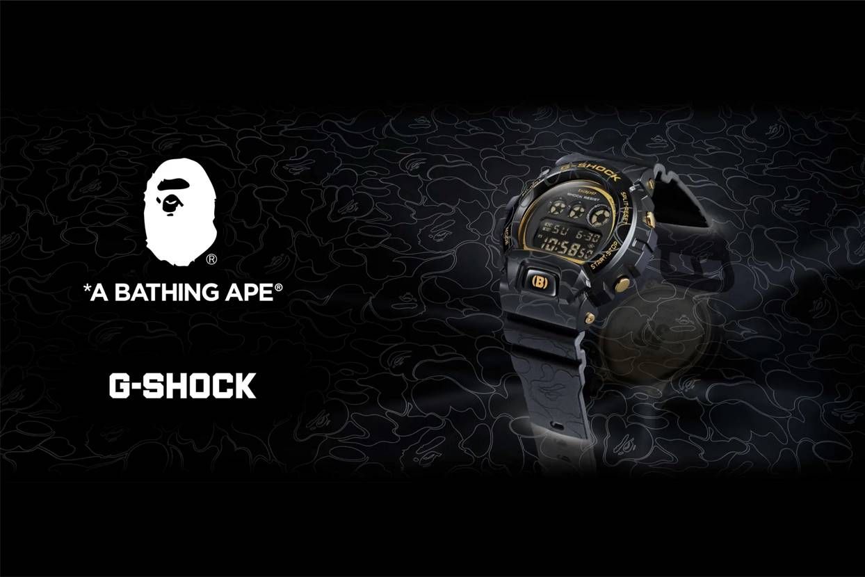 11/1・11/4発売|A BATHING APE®︎ × G-SHOCK GM-6900|抽選/販売/定価情報