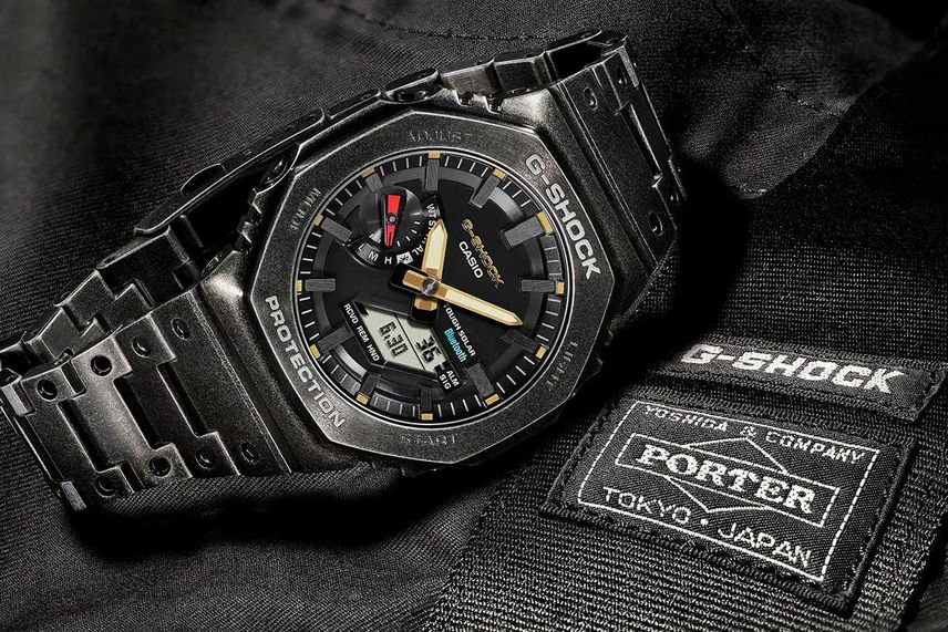 11/10発売|PORTER × G-SHOCK 40th Anniversary GM-B2100 Bag Set|抽選/販売/定価情報