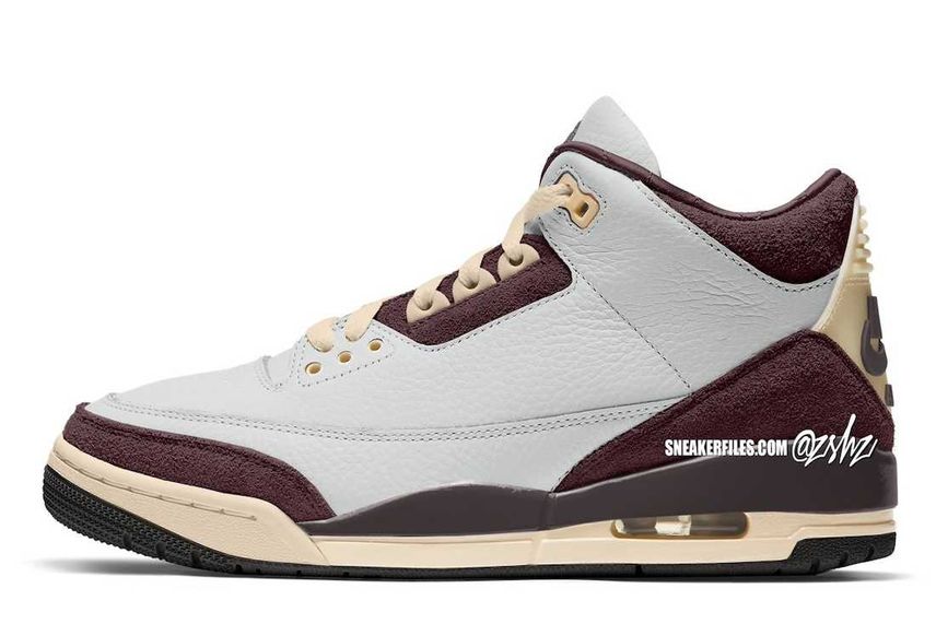 最新リーク|A Ma Maniére × Nike WMNS Air Jordan 3 OG SP "Burgundy Crush"|抽選/販売/定価情報