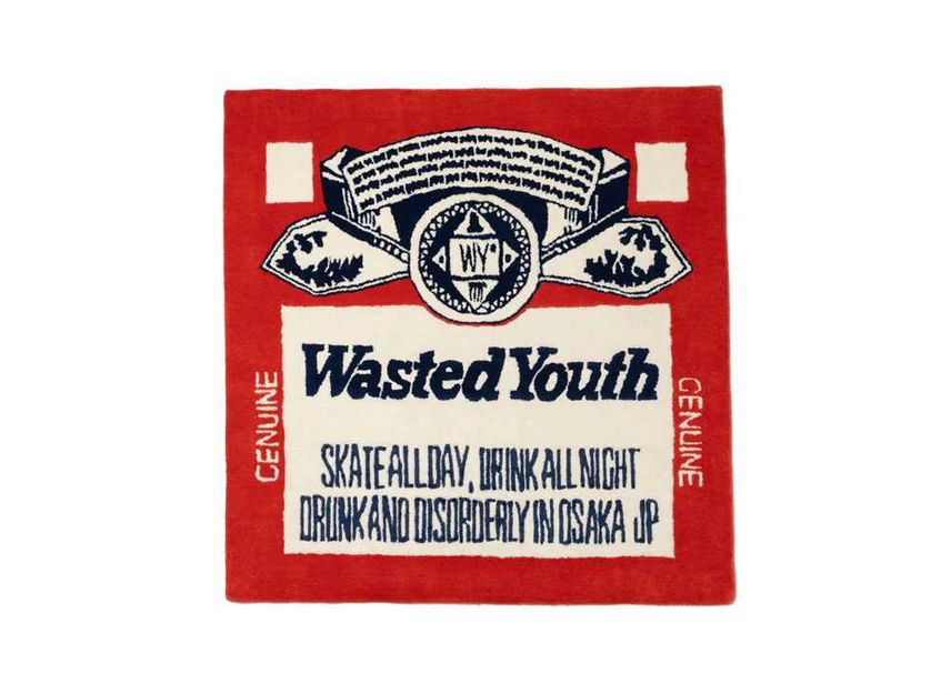 Wasted Youth Budweiser Rug