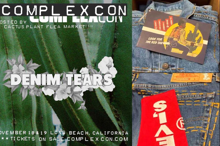 海外11/18・11/19発売|Denim Tears × Cactus Plant Flea Market × Levi's®︎ collection|抽選/販売/定価情報