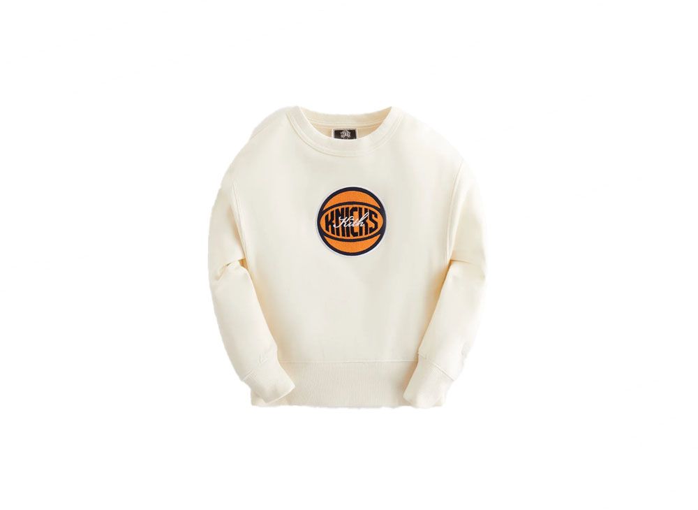 Kith Kids for the New York Knicks Basketball Crewneck Sweatshirt