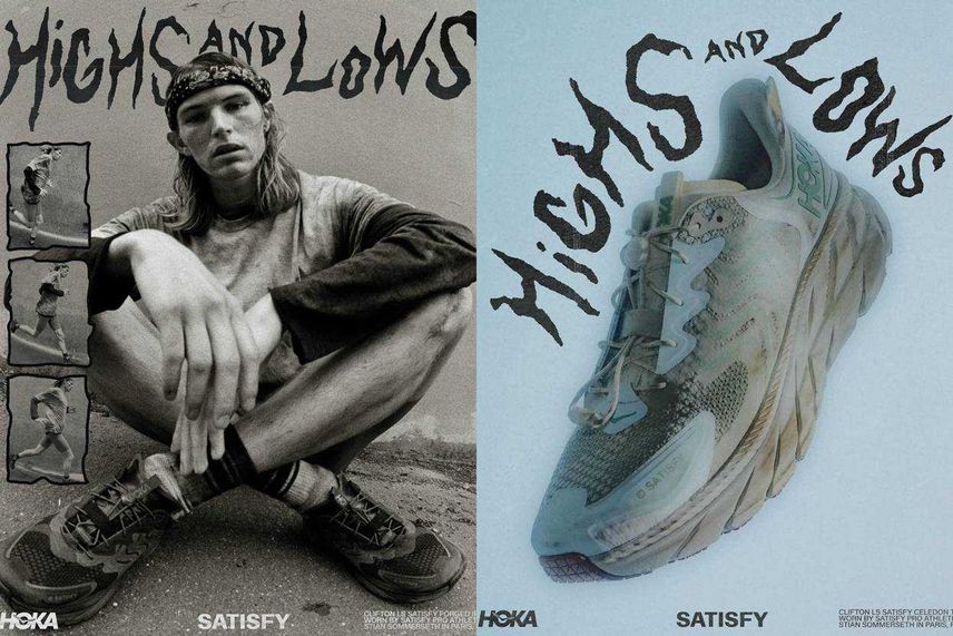 発売中|Satisfy × HOKA Clifton LS 2colors|抽選/販売/定価情報