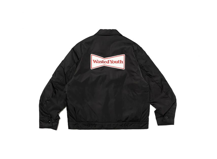 wasted youth コーチジャケット Verdy (Wasted Youth Quilt wasted youth コーチジャケット Verdy (Wasted Youth Quilt