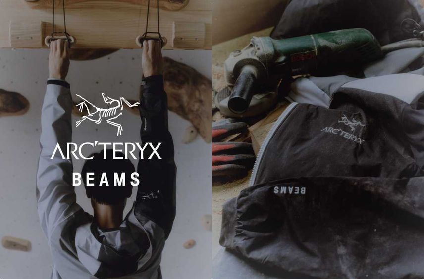 12/2〜発売|BEAMS × ARC'TERYX 23FW "Wabi-Sabi" collection|抽選/販売/定価情報