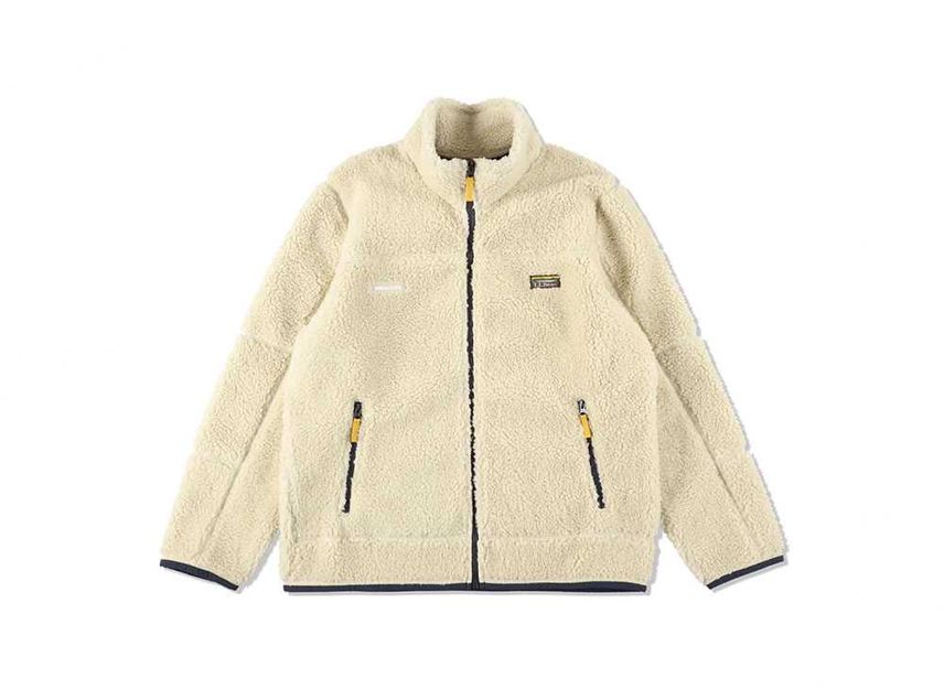 Mountain pile fleece sales jacket