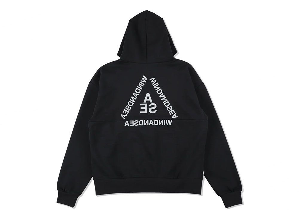 WIND AND SEA Glitch Triangle Hoodie 