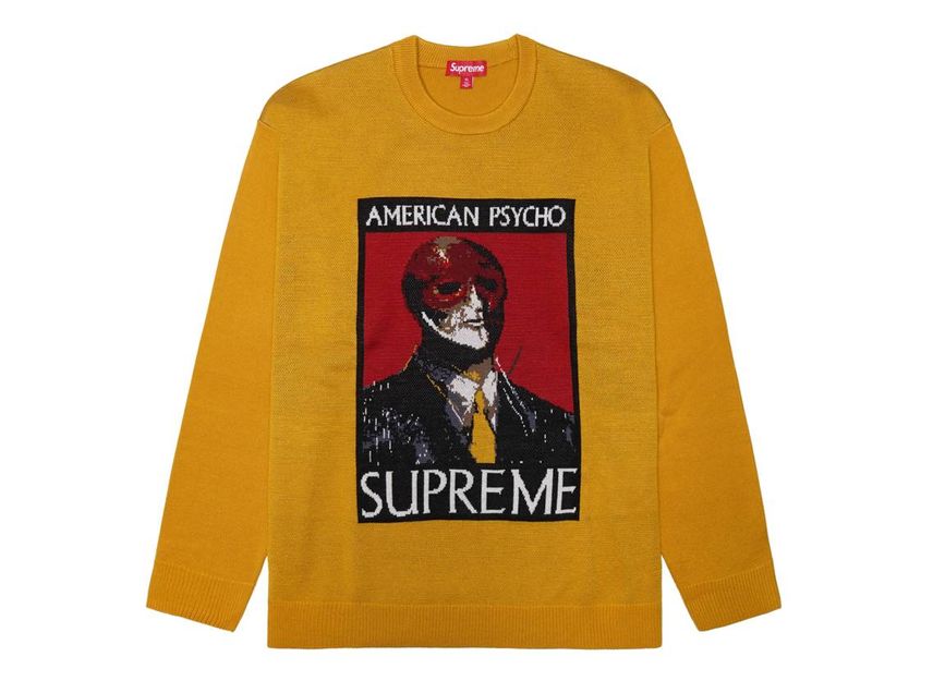 Supreme 2025 orange sweater