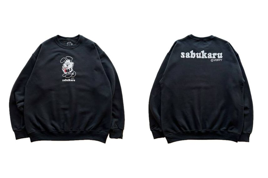 11/25発売|sabukaru × VERDY Sweat Crew|抽選/販売/定価情報