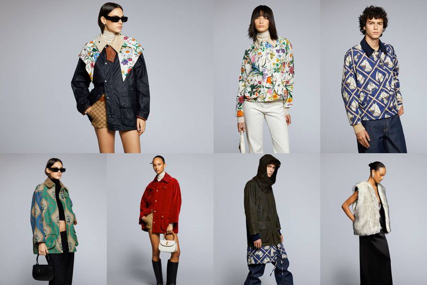 海外発売中|Barbour × GUCCI collection|抽選/販売/定価情報