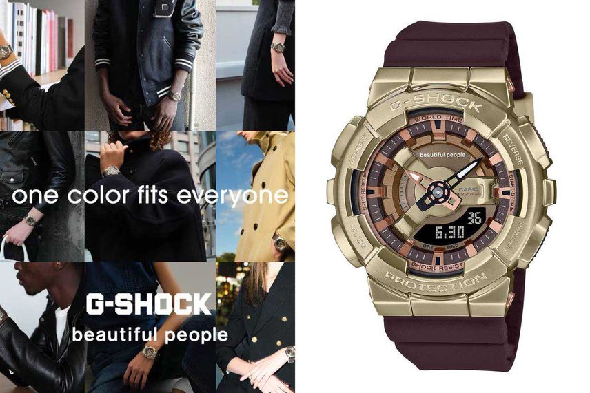 11/29先行・12/6・12/9発売|beautiful people × G-SHOCK GM-S110BP-5AJR|抽選/販売/定価情報