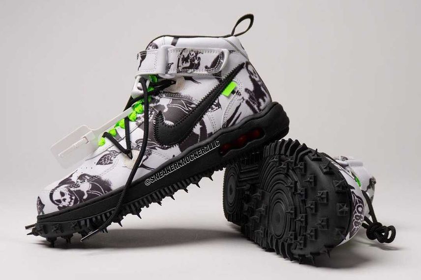 1/18発売|Off-White × Nike Air Force 1 Mid "Grim Reaper"|抽選/販売/定価情報