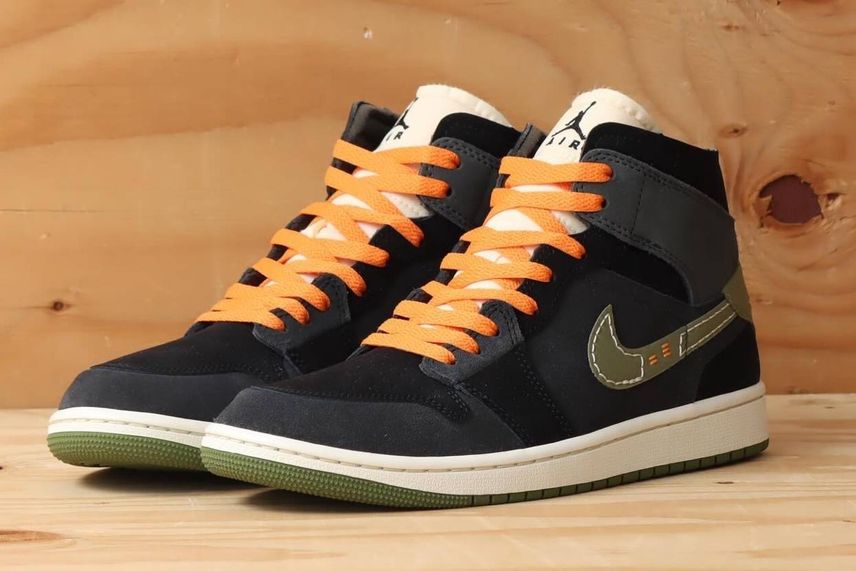 12/9発売|Nike Air Jordan 1 Mid SE Craft "Anthracite/Light Olive"|抽選/販売/定価情報