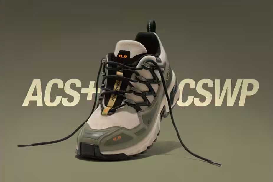 12/9発売|Salomon ACS + CSWP "Cement/Deep Lichen Green/Orange Pepper"|抽選/販売/定価情報