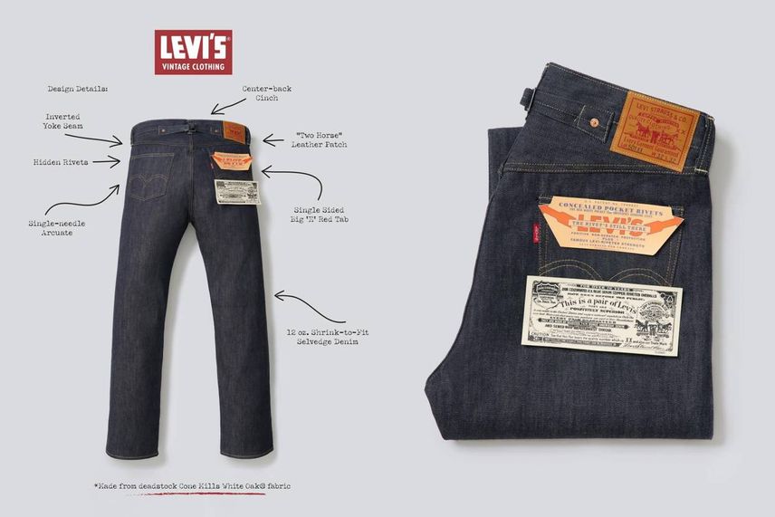 12/8発売|BerBerJin × Levi’s® Vintage Clothing 1942 501®︎|抽選/販売/定価情報