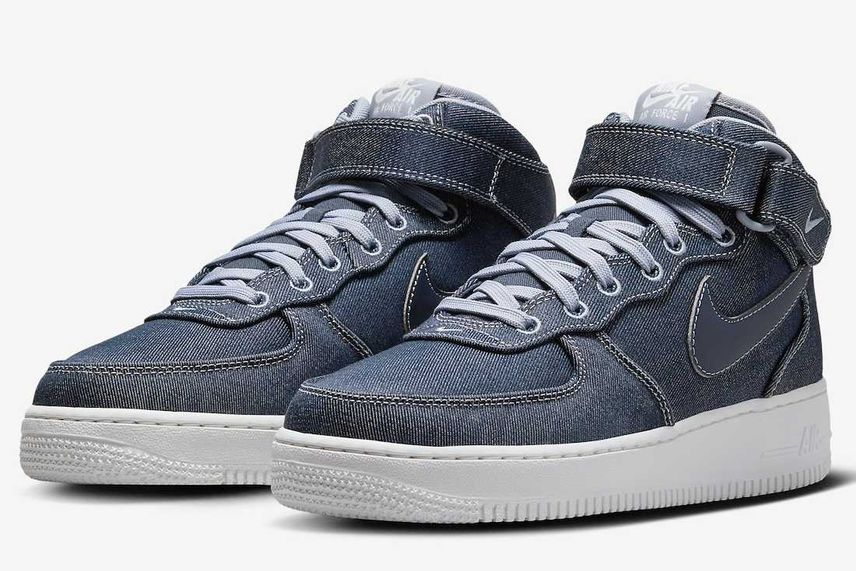 海外12/10発売|Nike Air Force 1 Mid "Denim"|抽選/販売/定価情報