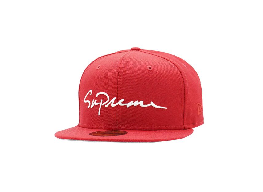 Supreme classic script top new era cap