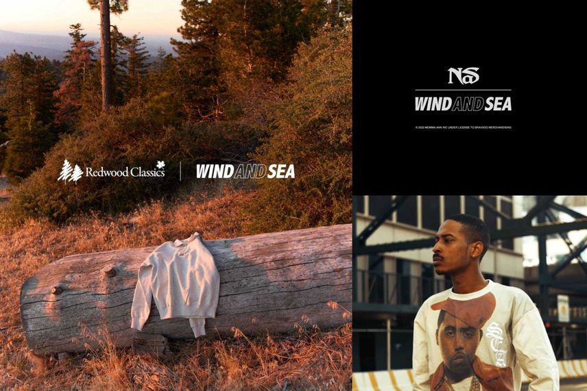 12/16・12/20発売|NAS / Redwood Classics × WIND AND SEA collection|抽選/販売/定価情報