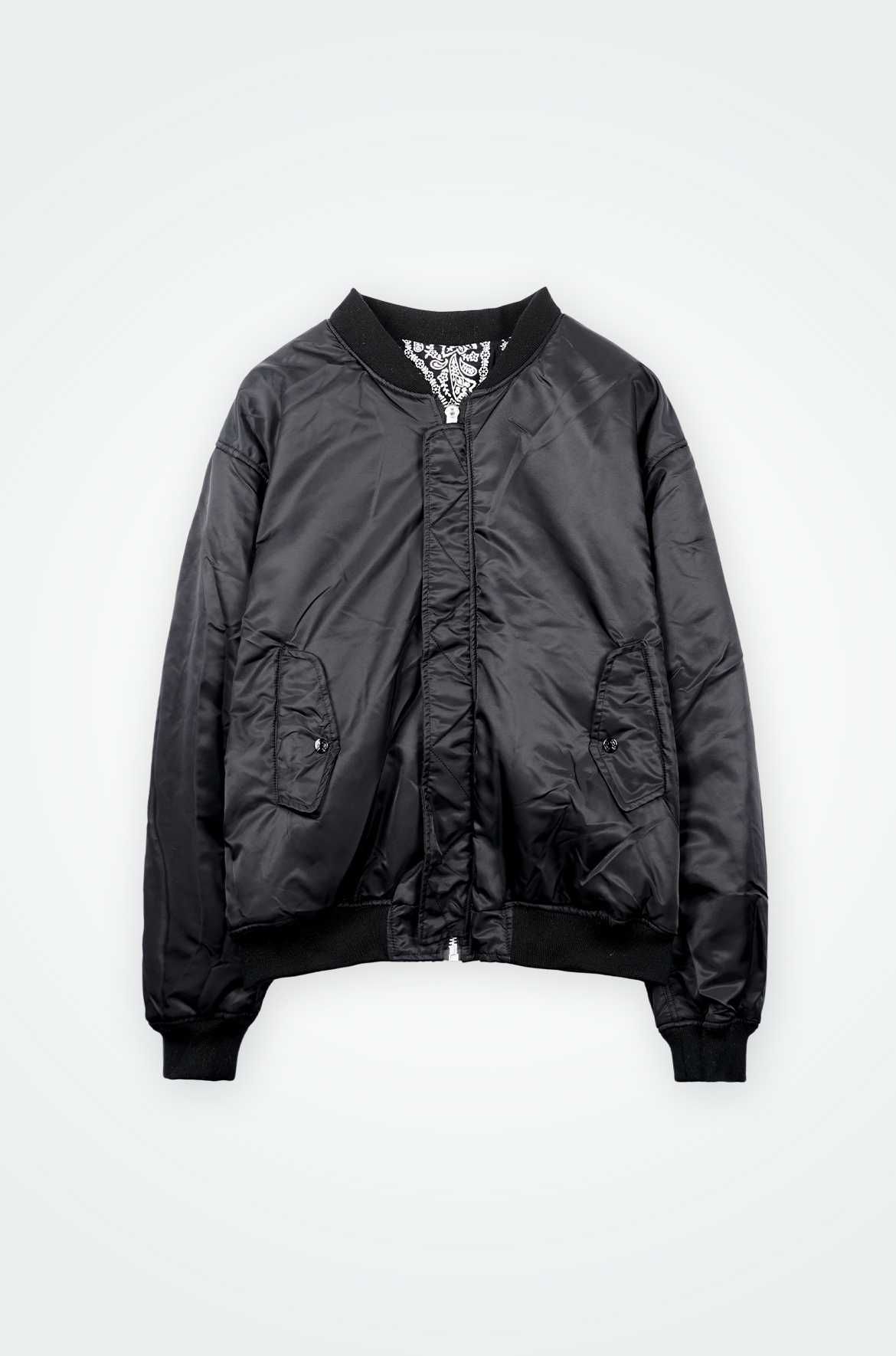 新品 定価82500円 ミヤギヒデタカ F.M.C.D. ボンバー ジャケット エフ.エム.シー.ディー. x ミヤギヒデタカ ダブルフェイスパディド