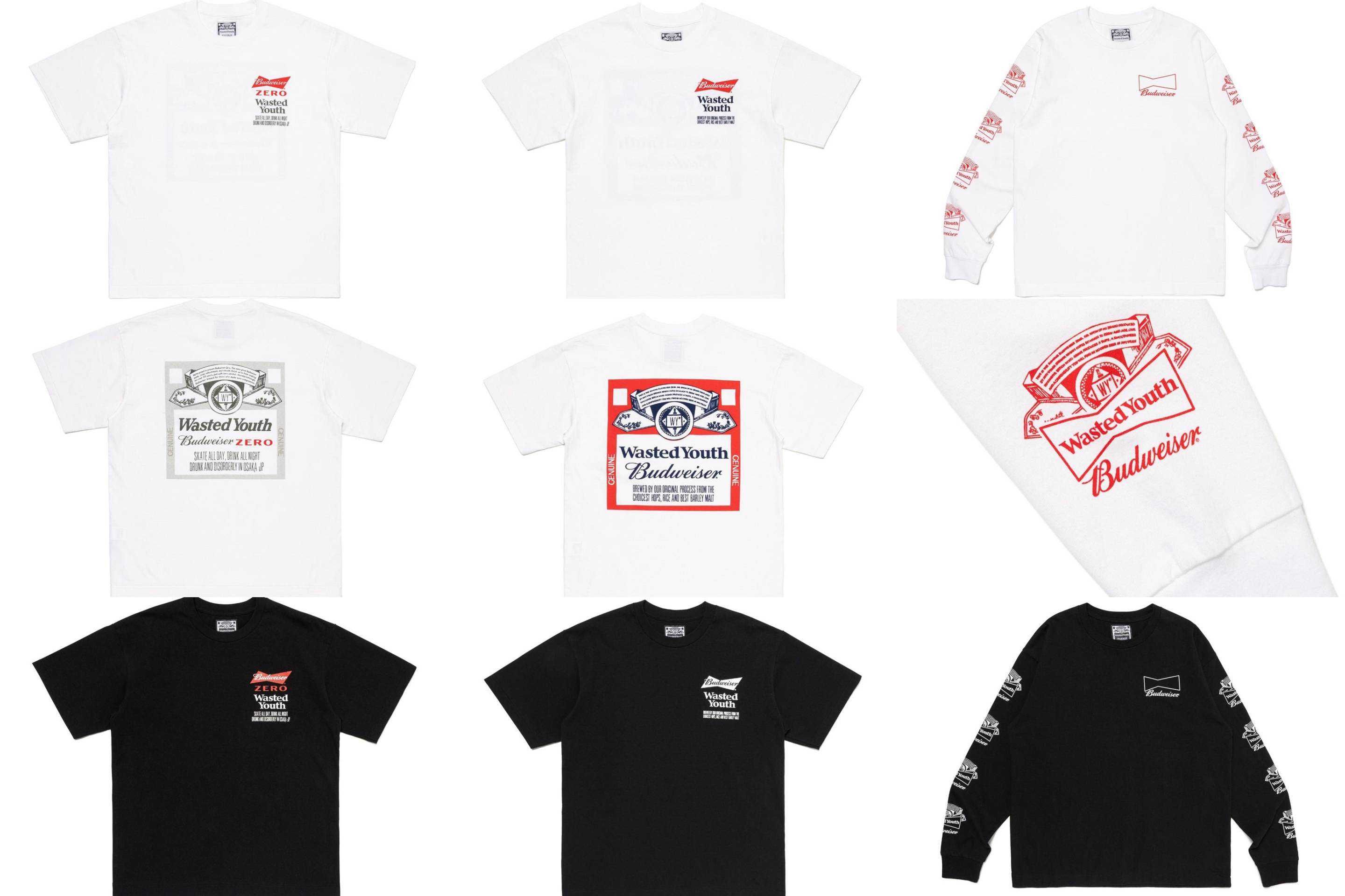 12/16発売|Budweiser × Wasted Youth collection|抽選/販売/定価情報