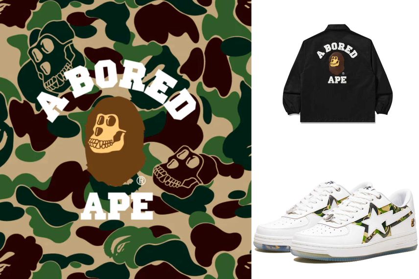 12/16発売|Bored Ape Yacht Club × A BATHING APE®︎ collection|抽選/販売/定価情報