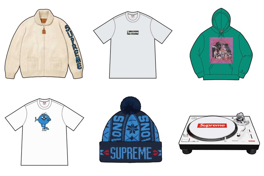 スニダンでの購入・出品はこちら|Supreme 23FW Week17 "Winter Tees"|スニダン取り扱い コラボ・レギュラーアイテムまとめ
