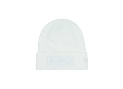 Supreme tonal logo shop beanie